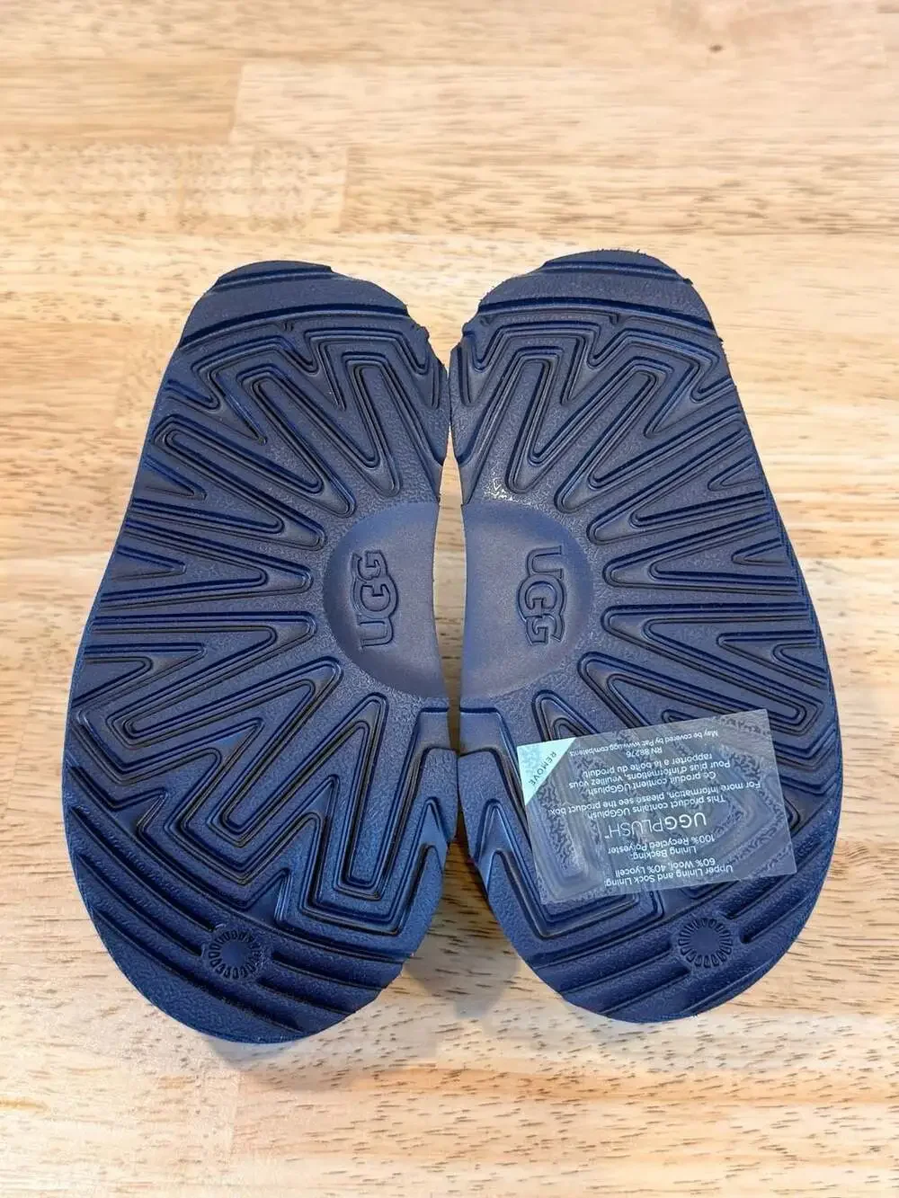 UGG Toddlers Tasman II Slippers New Navy 1019066T Size 8